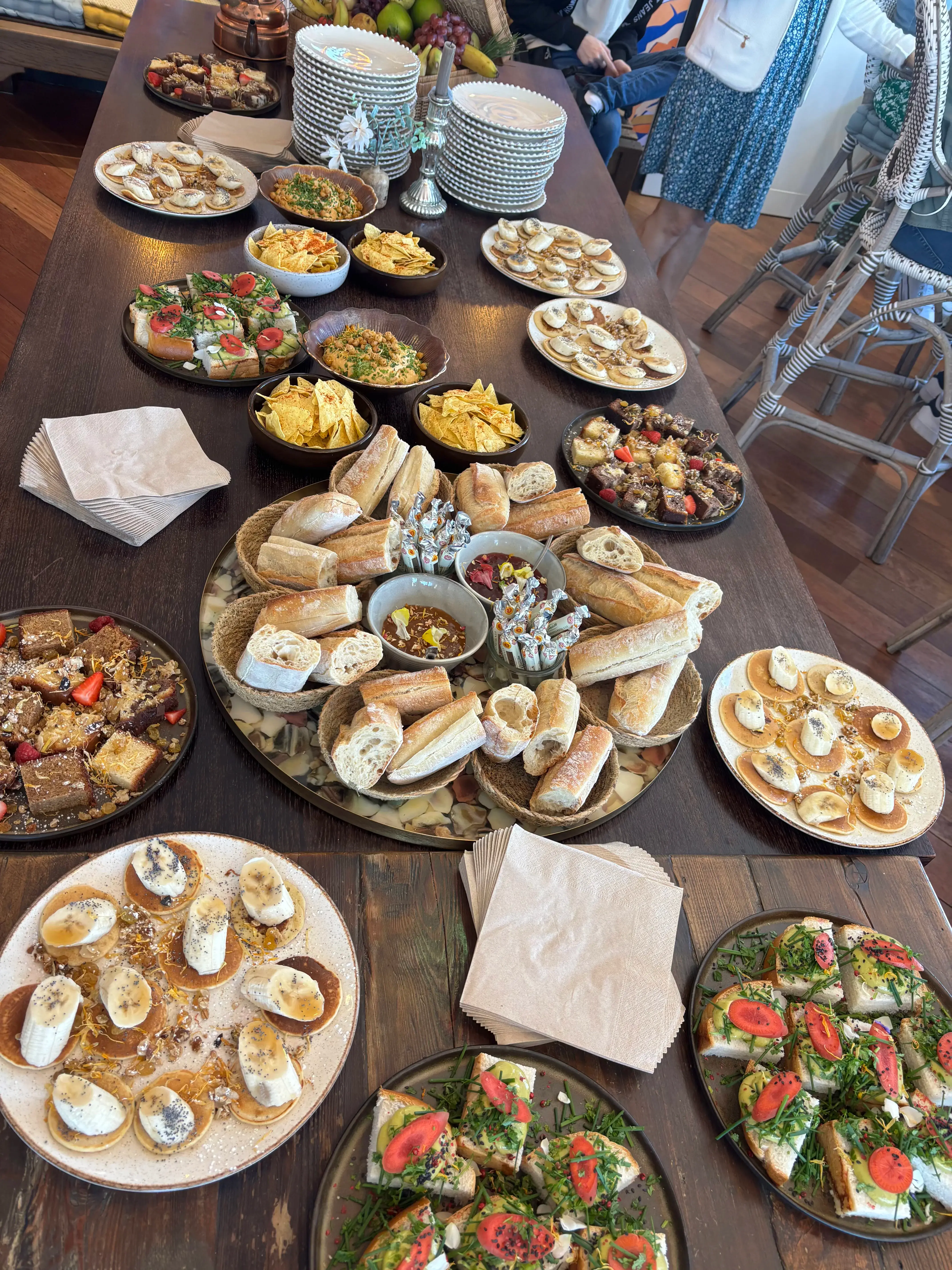 Buffet brunch entier sucres sales