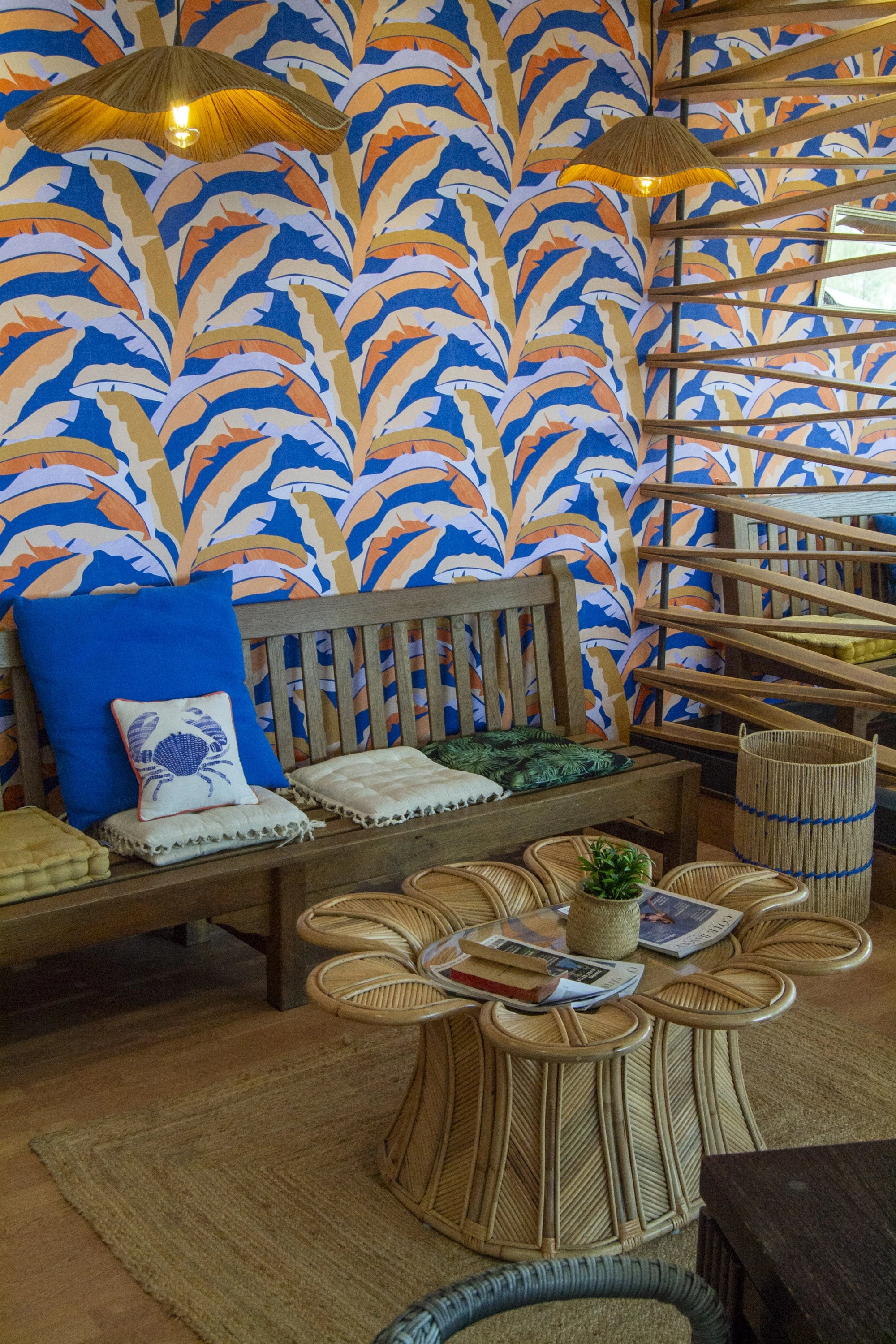 Coin lounge cosy pour un cocktail privé